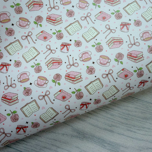 Book Club Faux Leather Sheet