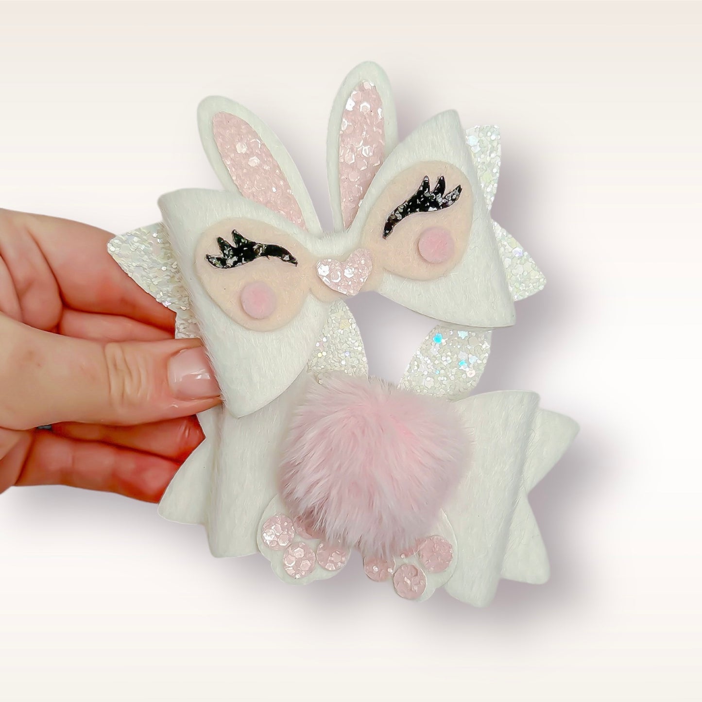 Beatrix Bunny Bow Die Glitter Glitter On The Wall Exclusive