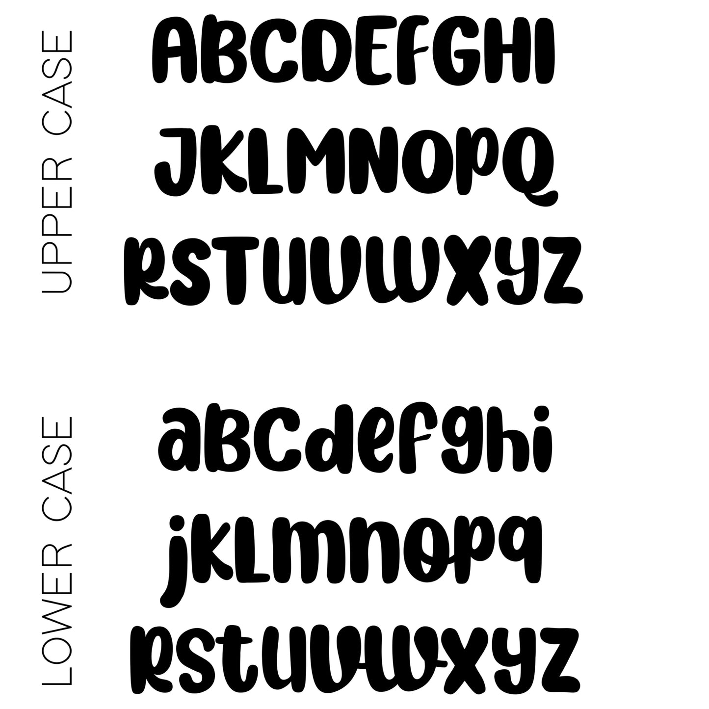 Badge Size Personalised – Vinyl Sticker Only