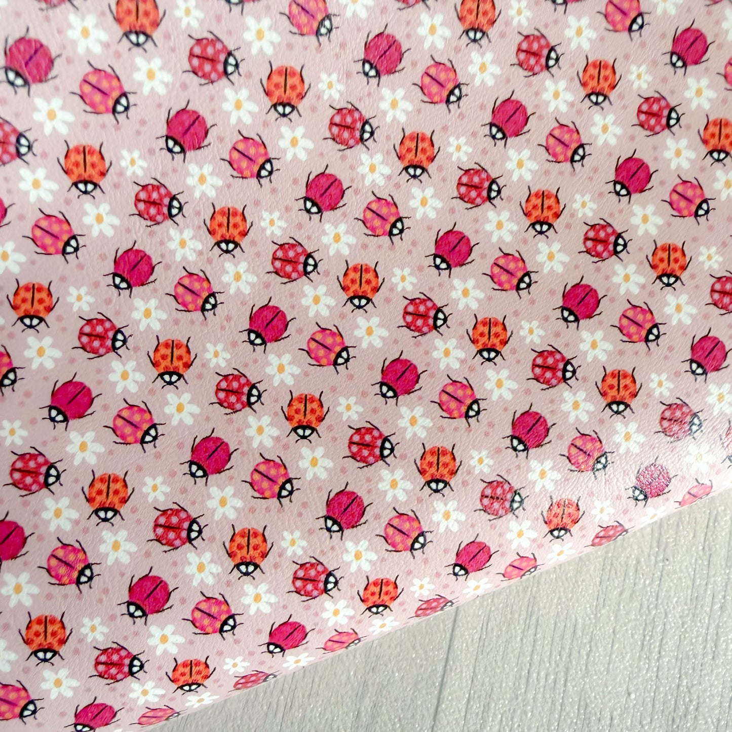 Lady Bug Club Faux Leather Sheet