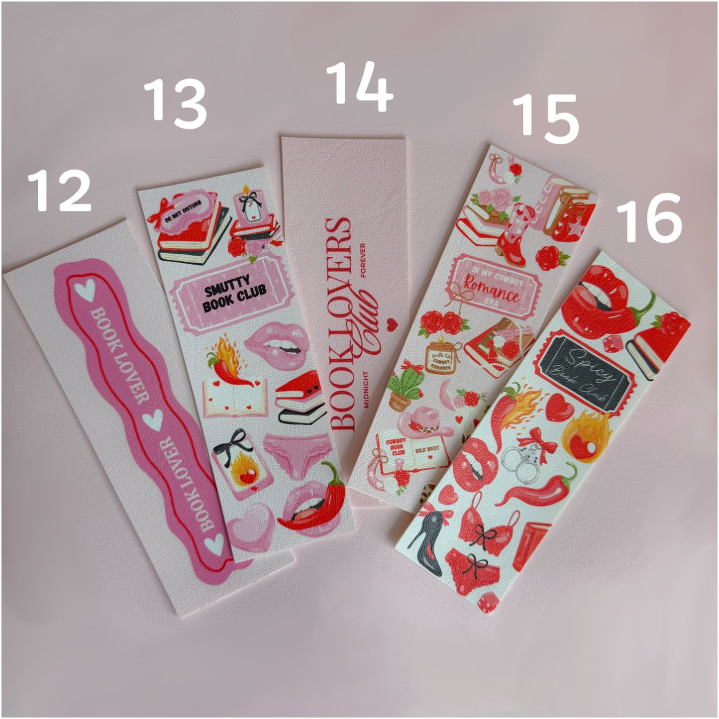 Bookmarks Faux Leather