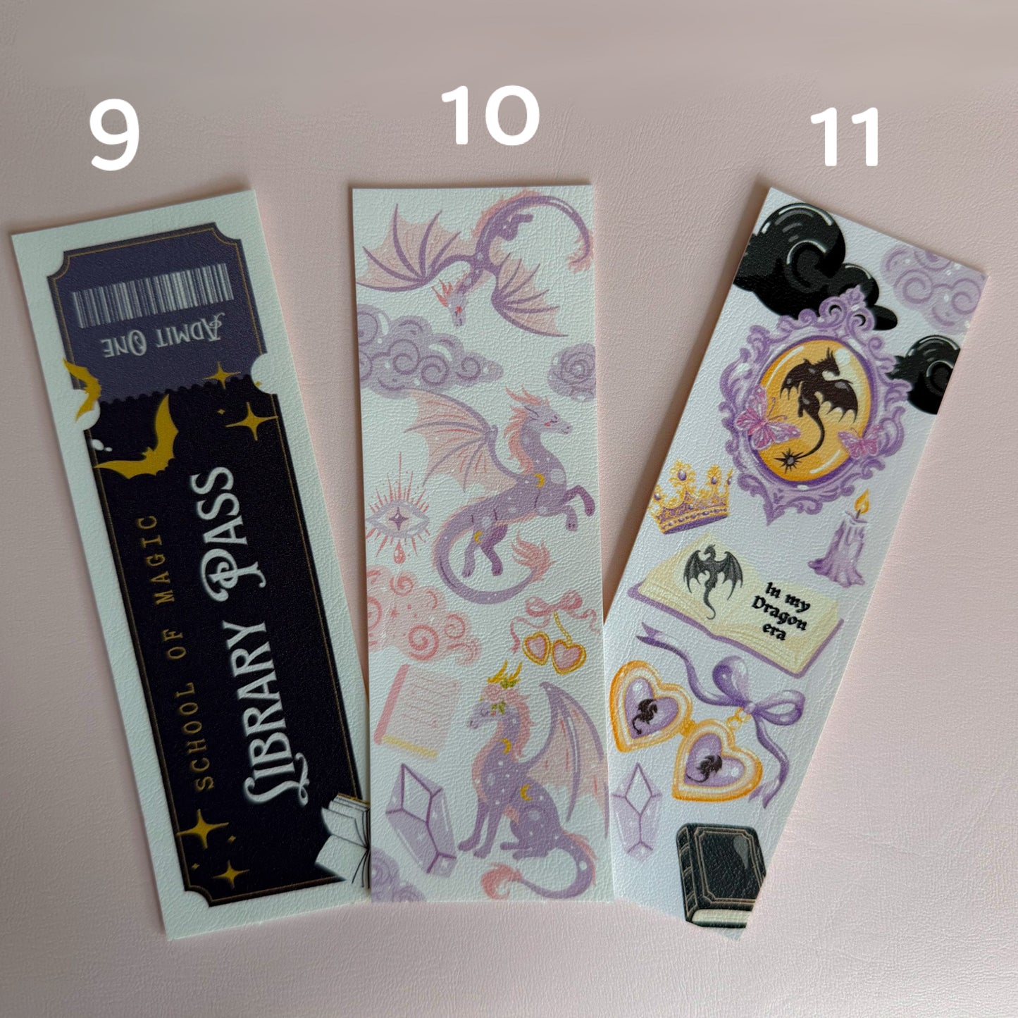 Bookmarks Faux Leather
