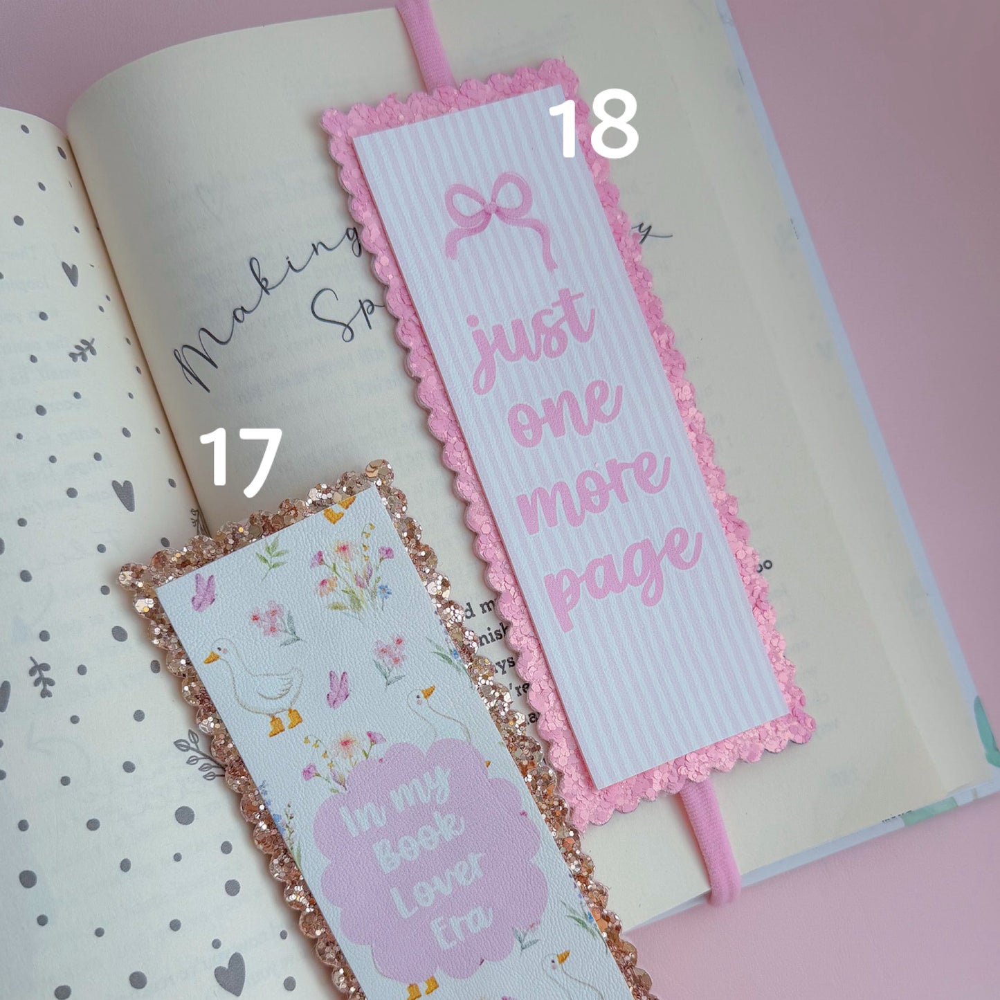 Bookmarks Faux Leather