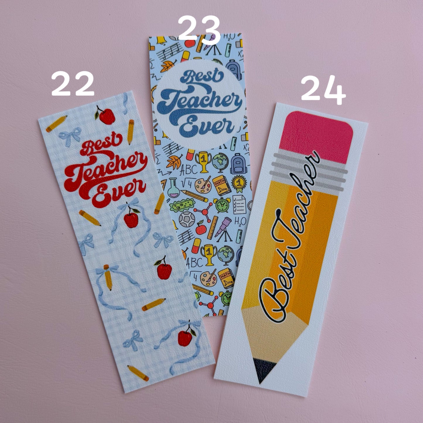 Bookmarks Faux Leather