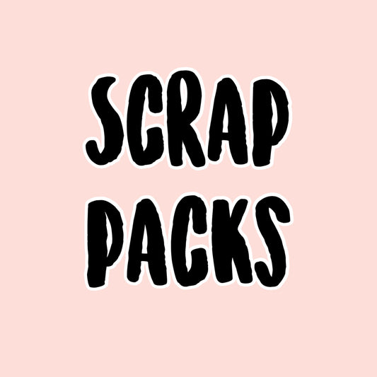 Scrap Remnants Glitter Fabrics