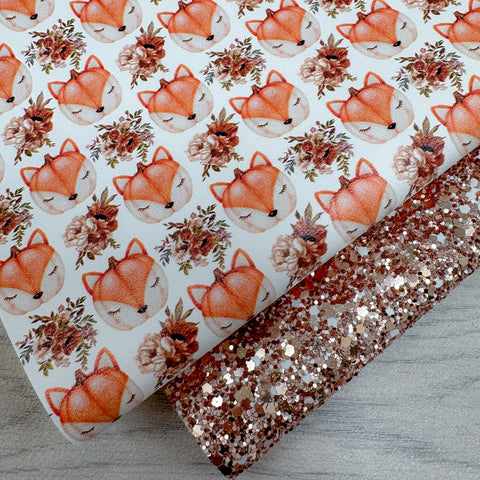 Fox Pumpkins Glitter Duo