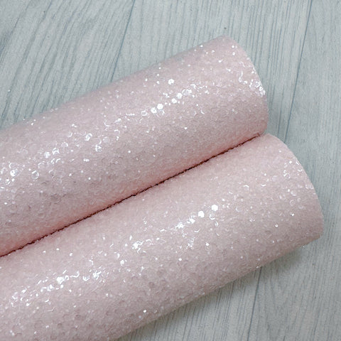 Crystal Quartz Powder Blush Chunky Glitter