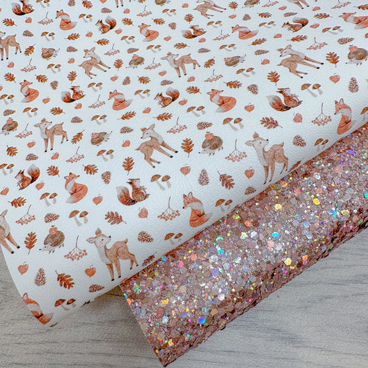 Woodland Buddies Glitter Duo