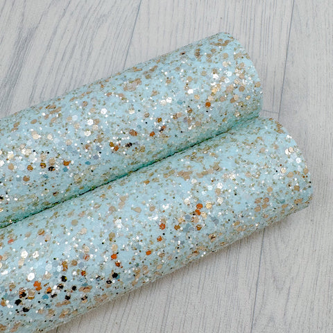 Spangled Jewel Blue Chunky Glitter