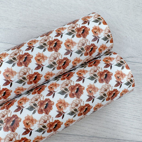 Autumn Blooms Leatherette