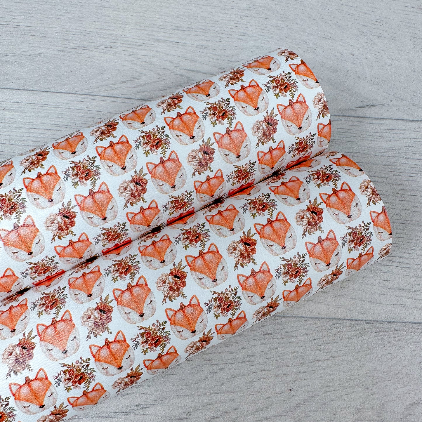 Small Fox Pumpkins Leatherette