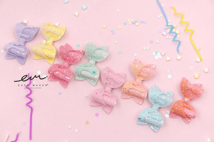 Drip Drop Beauty Bow Loops Die Glitter Glitter On The Wall Exclusive