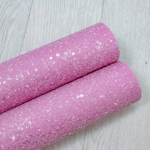 Crystal Quartz Fancy Pansy Chunky Glitter