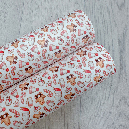 Festive Cookies Leatherette