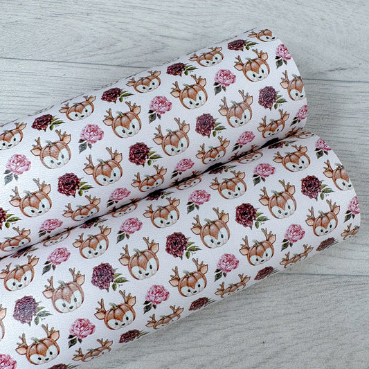Reindeer Pumpkins Leatherette