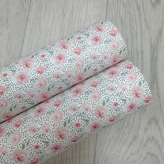 Going Dotty Blooms Leatherette
