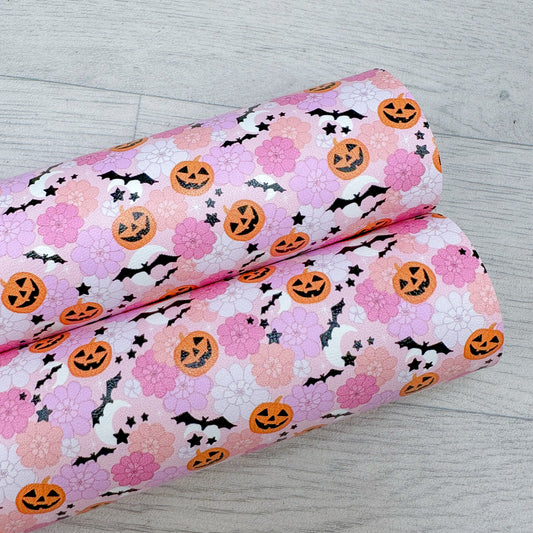Pretty Pumpkins Leatherette
