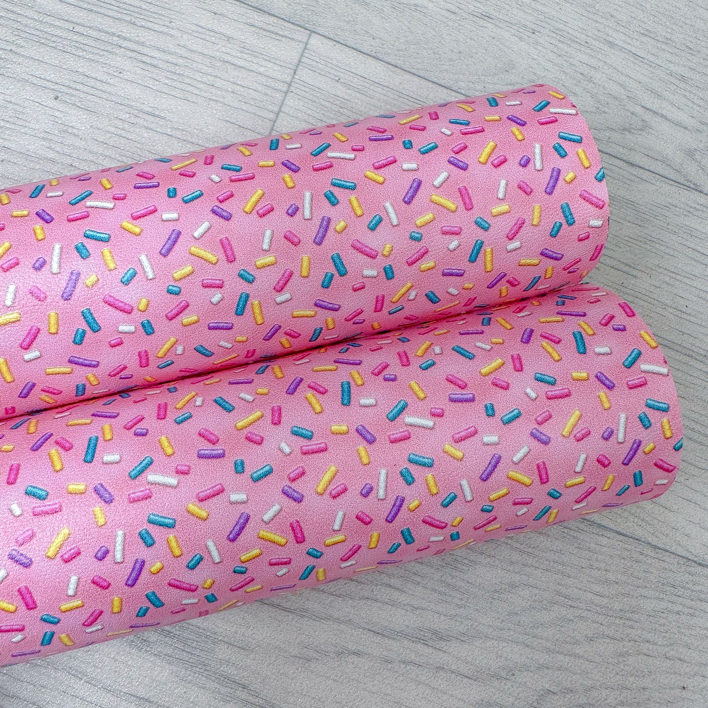 Pink Sprinkles Leatherette