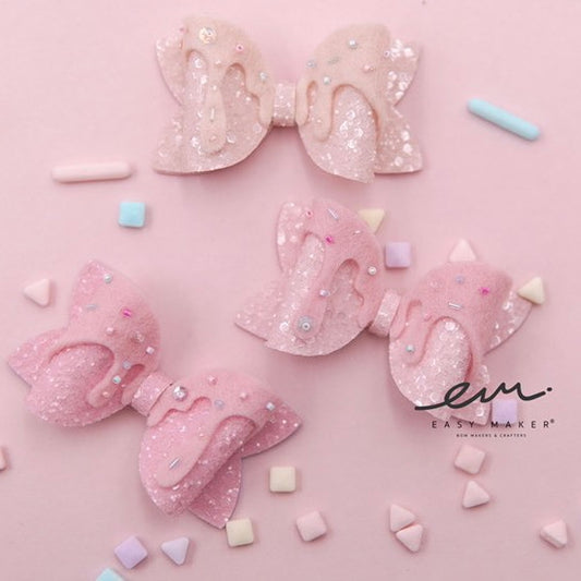 Drip Drop Beauty Bow Loops Die Glitter Glitter On The Wall Exclusive