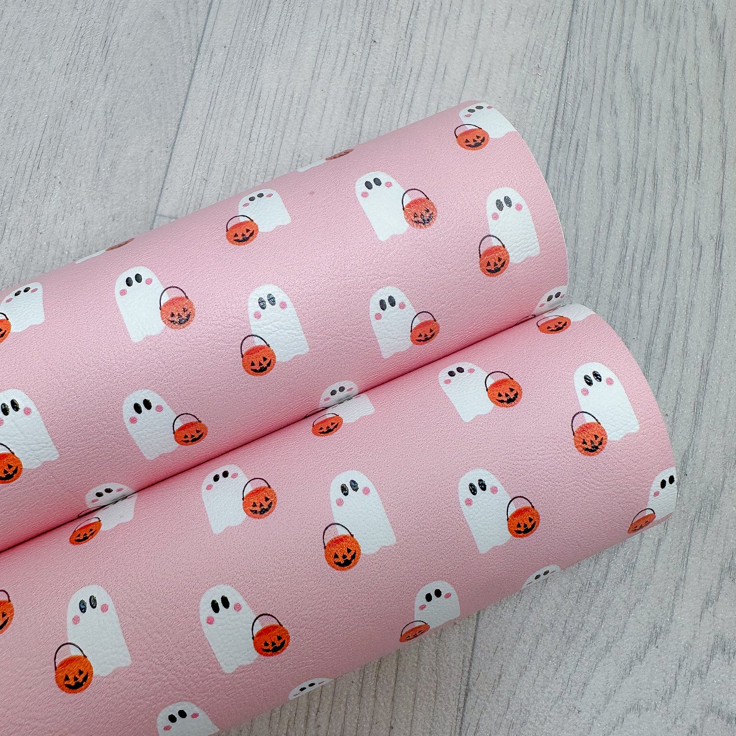 Little Boo & Pumpkin Leatherette