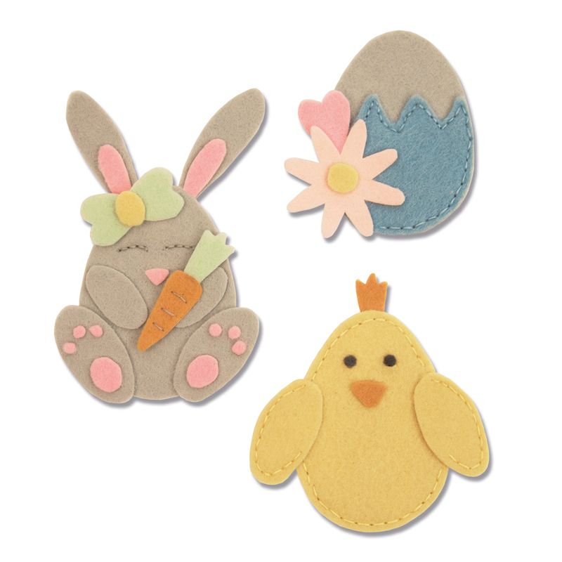 Sizzix Die Bunny Chick & Egg