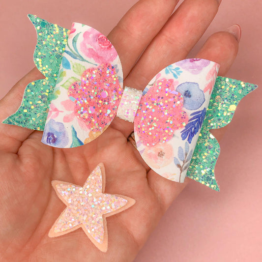 Mermaid Tails Plastic Template