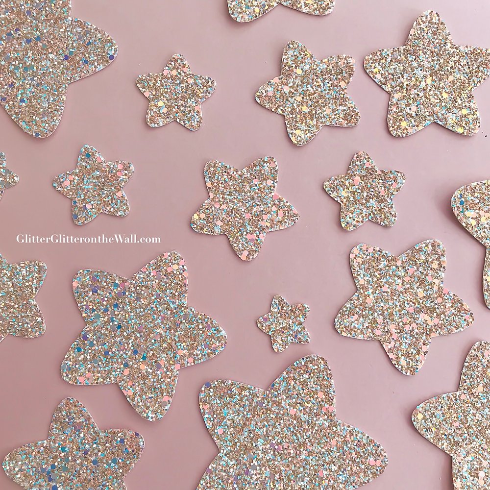 Amazing Star Glitter Glitter On The Wall Exclusive