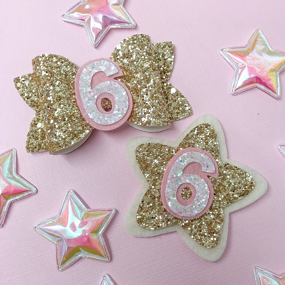 Birthday Number Die Glitter Glitter On The Wall Exclusive