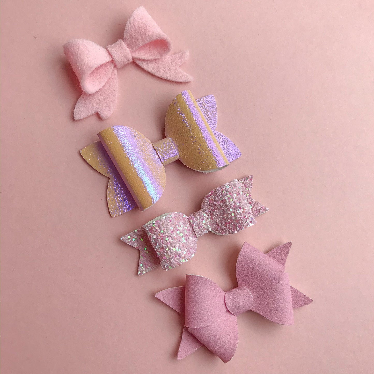 Baby Bows Template Plastic