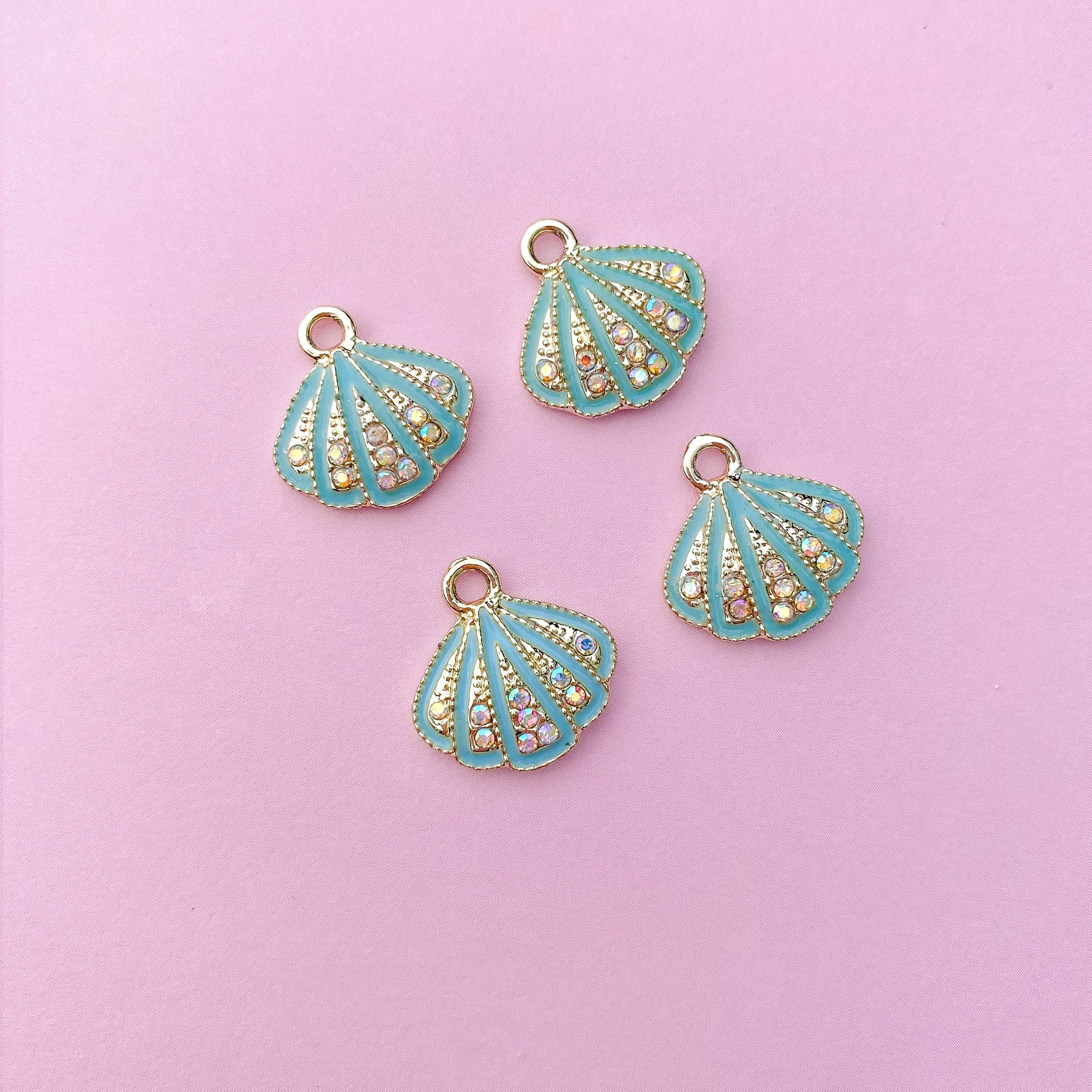 Blue Shell Charms