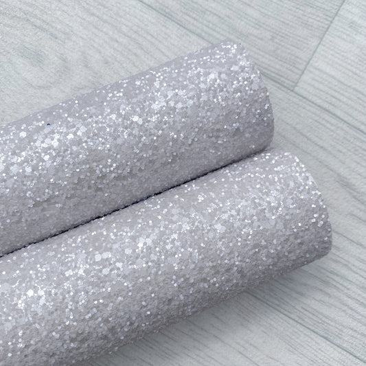 Pearl Matte Grey Glitter