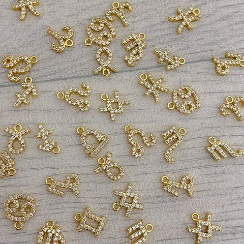 Teeny Zodiac Charms