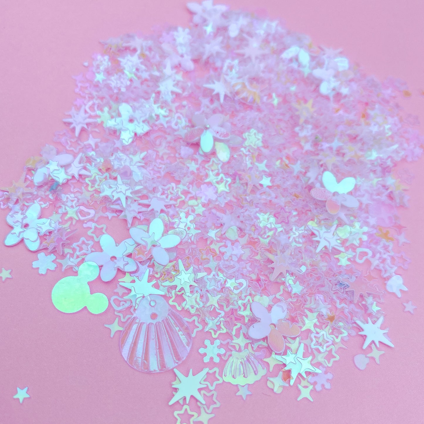Magical Mix White Sequins
