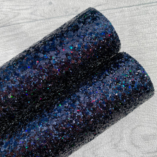 Hologram Black Chunky Glitter