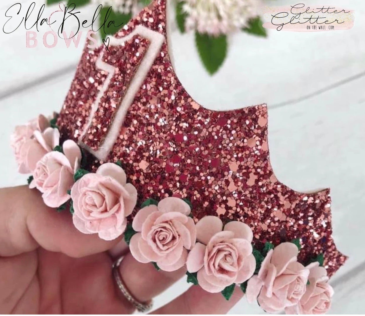 Ella Bella Tiara Plastic Template