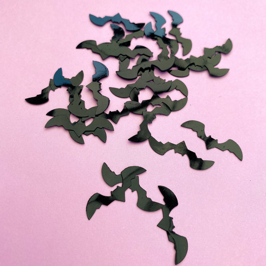 Black Bat Sequins