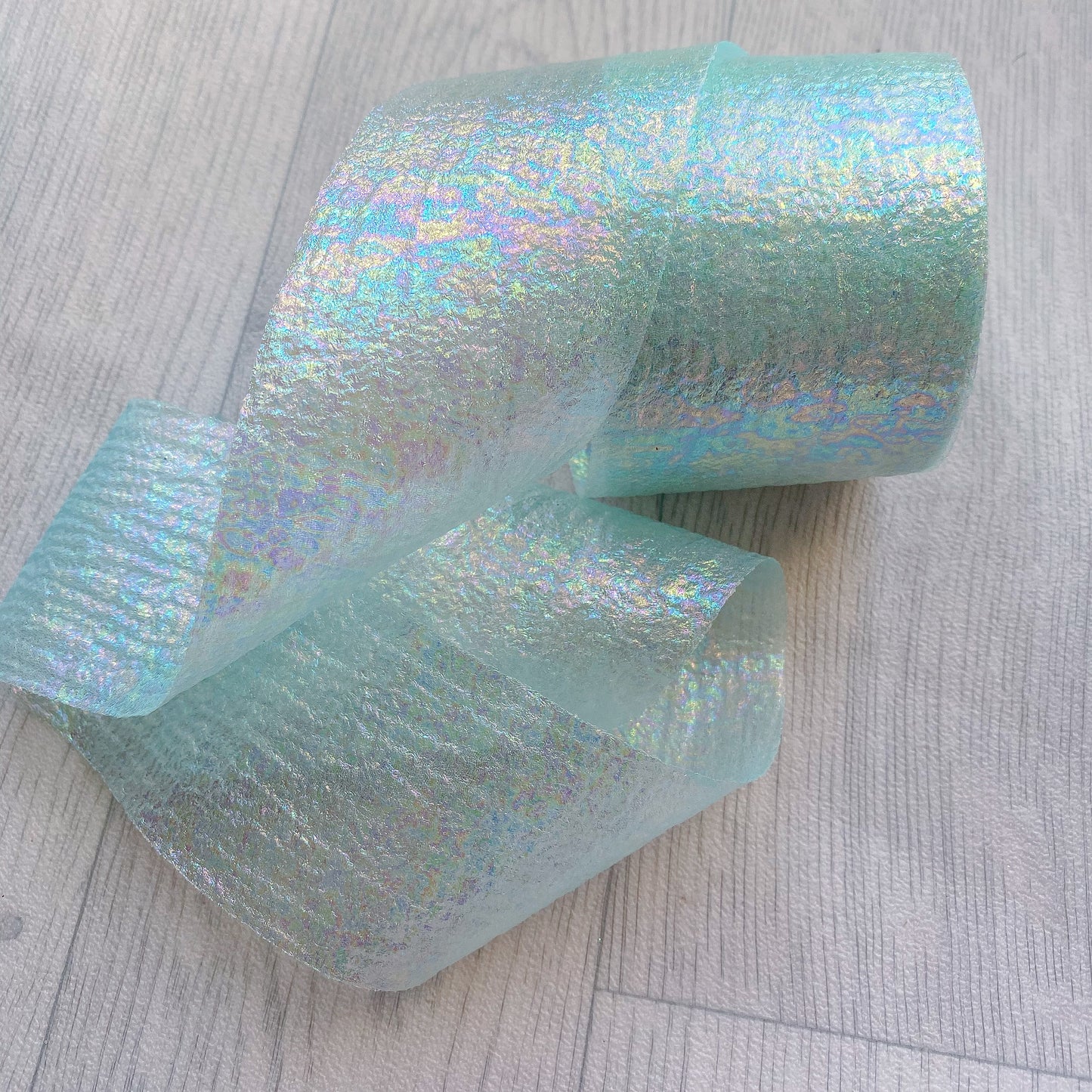 Mint Fairy Silk Tulle 6cm