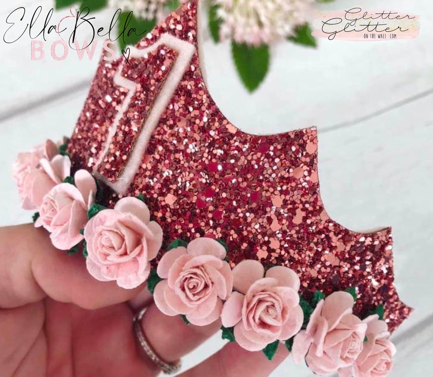 Ella Bella Tiara Die Glitter Glitter On The Wall Exclusive