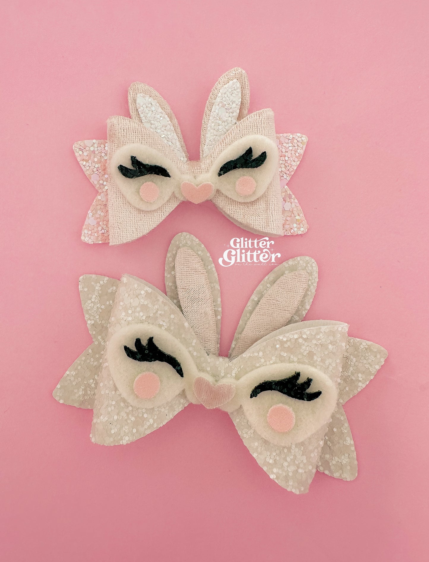 Beatrix Bunny Bow Die Glitter Glitter On The Wall Exclusive