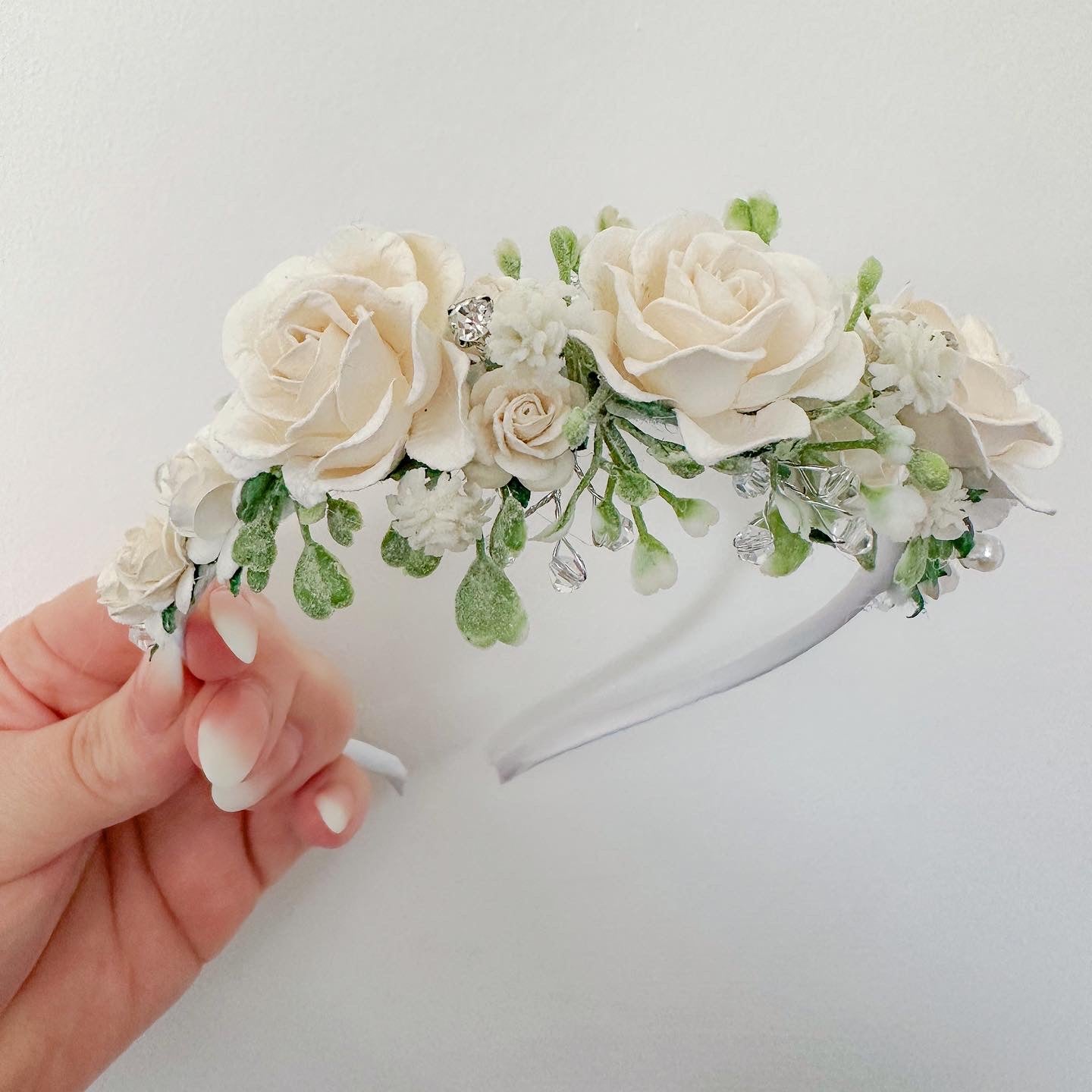 Floral & Foliage Headband Kit