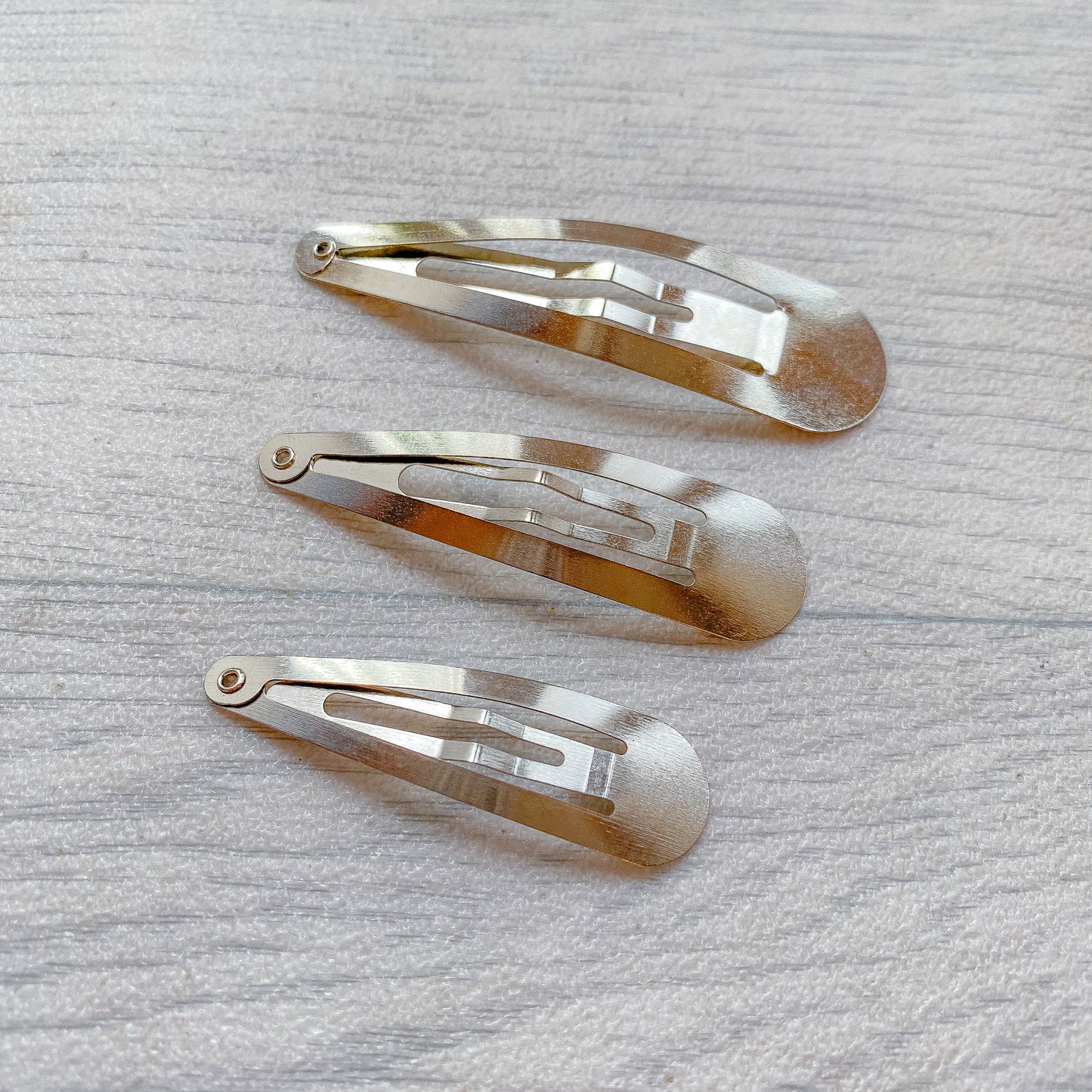 Silver Snap Clips