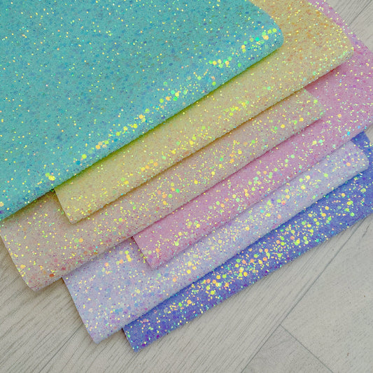 Pastel Iridescent Bundle 6 sheets A4