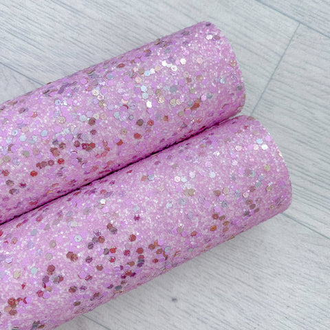 Pastel Shine Lilac Chunky Glitter