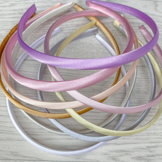 Satin Alice Head Band 10mm