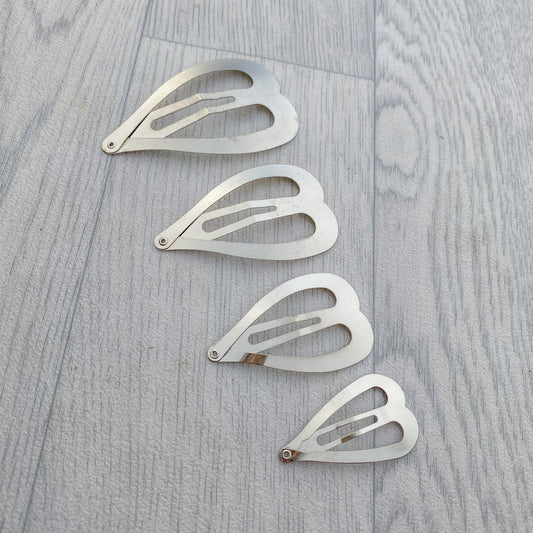 Heart Snap Clips