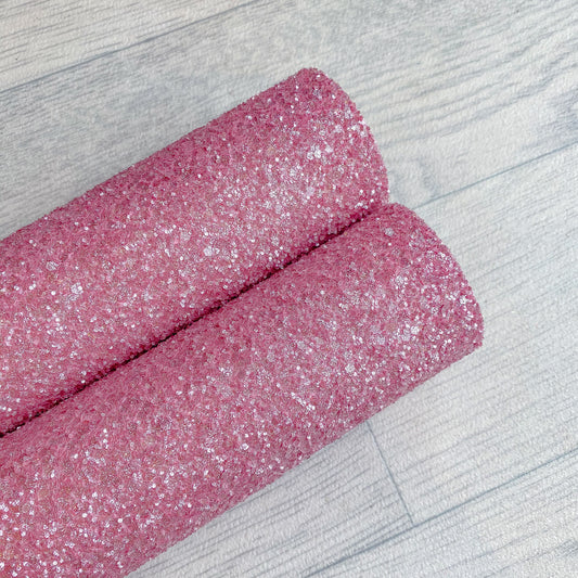 Glitzy Sparkle Pale Pink Chunky Glitter