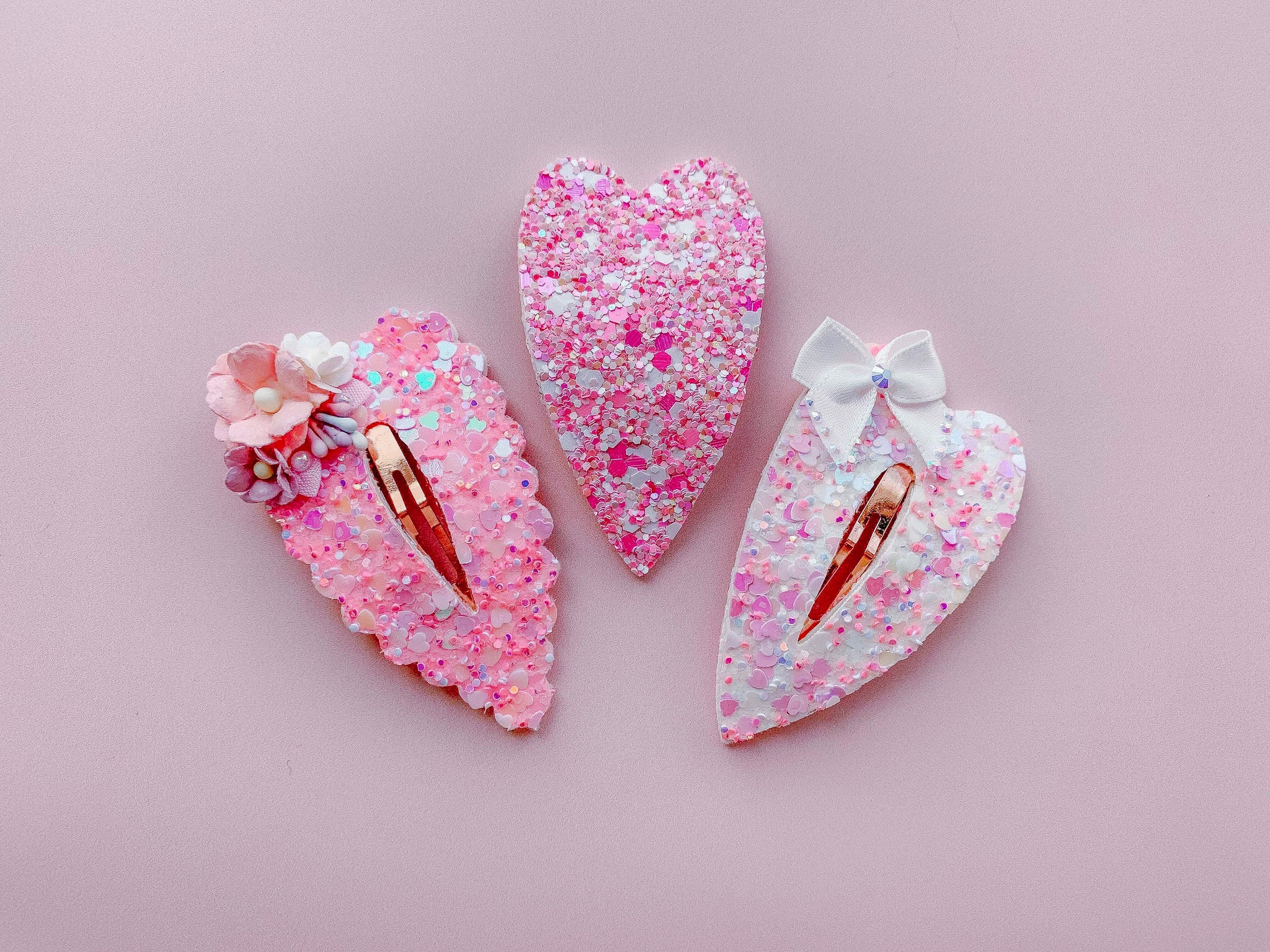 Heart Snap Clip Die Glitter Glitter On The Wall Exclusive