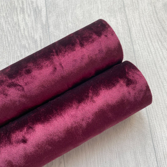 Crushed Velvet Plum