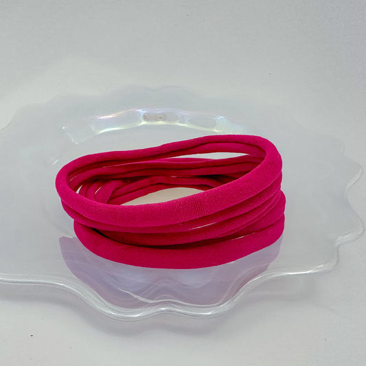 Crafty Duck Nylon Headbands Fushcia