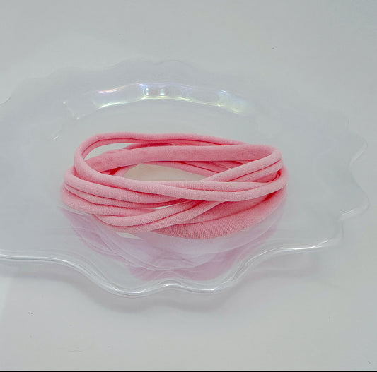 Crafty Duck Nylon Headbands Piggie Pink